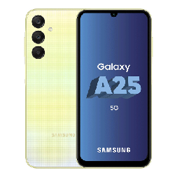 Samsung Galaxy A25 5G 6Go 128Go Jaune