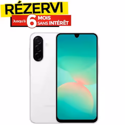 Smartphone SAMSUNG Galaxy A26 5G 8Go 256Go - Blanc