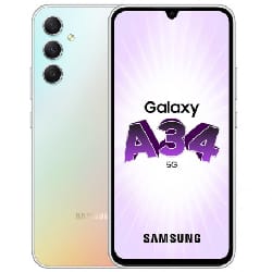 Samsung Galaxy A34 8Go 128Go Silver