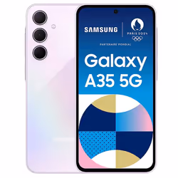 Samsung Galaxy A35 - Ecran : 6.6", FHD+ (2340 x 1080), 120 Hz - Processeur : Octa-core (Cortex-A78 4x2,4 GHz et Cortex-A55 4x ...