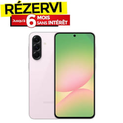 Samsung Galaxy A56 5G 8Go 128Go - Rose