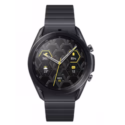 Samsung GALAXY WATCH 3 BT 45MM-TITANIUM Écran: Super AMOLED 1.4" (360 x 360) - Système d'exploitation: OS Tizen - Processeur ...