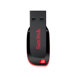SanDisk Cruzer Blade 16 GB lecteur USB flash 16 Go USB Type-A 2.0 Noir, Rouge