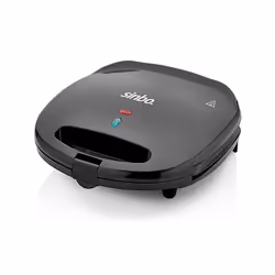 Sandwich maker / Panini SINBO SSM-2540 - Puissance 750W - Surface de Cuisson: Ondulée - Capacité (Tranche): 2 - Type de Plaqu ...