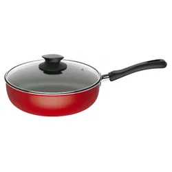 Sauteuse WINOX Tasty 24 cm Avec Couvercle - Rouge