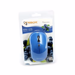 SBOX WM-106 souris Ambidextre RF sans fil Optique 1600 DPI