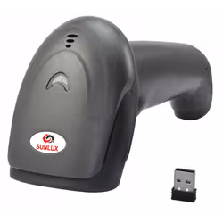 Scanner Code à barres Sans Fil SUNLUX XL-9322B - Batterie de grande capacité, fonctionnant pendant 16 heures - Batterie Li-io ...