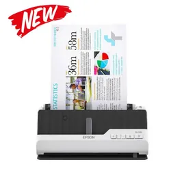 Scanner De Bureau EPSON Compact DS-C330 - Blanc (B11B272402)