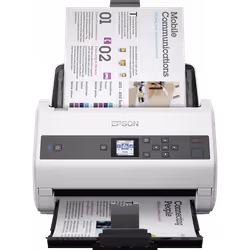 Scanner professionnel Epson WorkForce DS-970 - Type Scanner à défilement - Format A4 - Vitesse de numérisation: 85ppm (Monoch ...