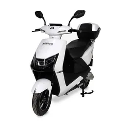 Scooter Électrique NOVAGO TIGER 70 Avec Porte Bagage - Blanc