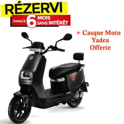 Scooter Électrique YADEA EPOC 2000 Watts Noir