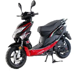 Scooter ZIMOTA EAGLE 50 - Noir&Rouge