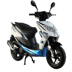 Scooter Zimota Eagle Blanc Et Bleu