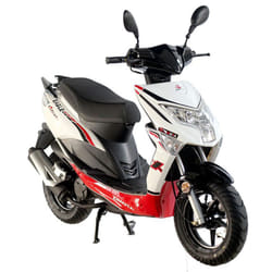 Scooter Zimota Eagle Blanc Et Rouge