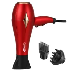 Sèche Cheveux Pro FLORENCE HK-427 2200W - Rouge