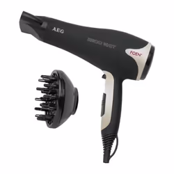 Sèche cheveux AEG , Puissant moteur à courant alternatif -Protection contre la surchauffe, boucle de suspension - Protection  ...