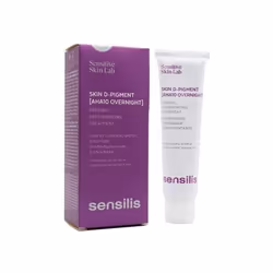 La crème de nuit Sensilis Skin D-Pigment AHA10 est un soin dépigmentant rénovateur qui améliore la pigmentation des taches cu ...