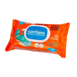 Septanil Lingettes Désinfectantes Pour Dispositifs Non Invasifs 72 Pièces