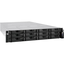 Serveur de Stockage NAS Asustor LockerStor AS6512RD00 - 12 Baies, 90W, RAID, Disque Dur