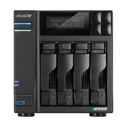 Serveur de Stockage NAS Bureau Éthernet/LAN Noir ASUSTOR AS6704T00 MD30
