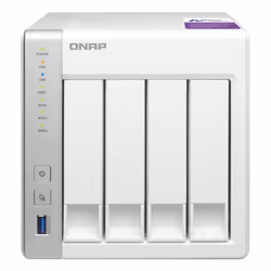 Serveur NAS 4 Baies QNAP TS-431P - Processeur Amazon Annapurna Labs Alpine AL-212 Dual-core 1.7GHz - RAM 1Go - Mémoire Flash  ...