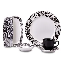 Service à café et petit déjeuner porcelaine, KORKMAZ, 26 pièces A8749