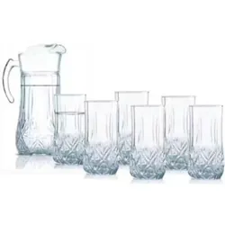 Service Boissons Luminarc 7 Pièces Transparent