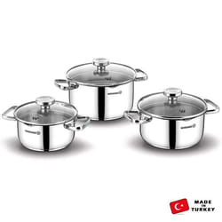 Set 6 Pièces KORKAMZ Aqua - Inox
