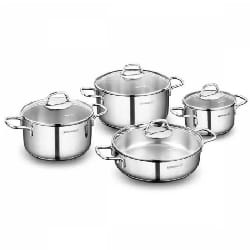 Set 8 Pièces KORKAMZ Perla A1606 Inox