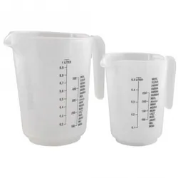 Set de 2 Mesureurs - DAY - 0.5 et 1L - Blanc (750665)