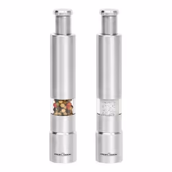 Set De 2 Moulins À Épices PROFICOOK - Capacité: chacun env. 30 ml - Boîtier en acier inoxydable - En raison de son fonctionne ...