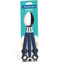 Set De 3 Cuillères Tramontina Ipanema - Bleu