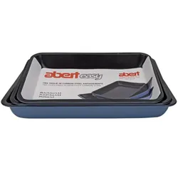 Set De 3 Plateaux Aber ABFE3711 Easy Bleu