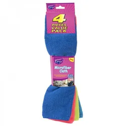 Set De 4 Chiffons De Nettoyage Parex Microfibres