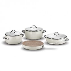 Set de 7 pièces Korkmaz LUMİA Cookware - Beige (A2674)