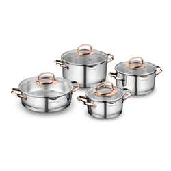 Set de 8 pièces Korkmaz Rosanna A1040 inox