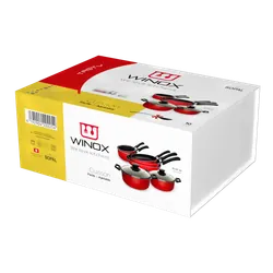 Set De Cuisine WINOX 4 pièces - Rouge