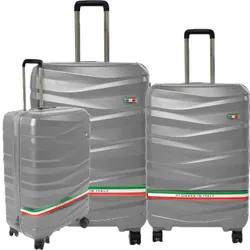 Set De Trois Valises Incassable Gris