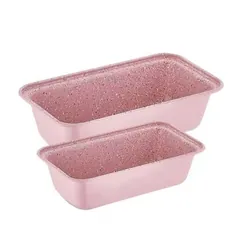 Set Moule à Cake KORKMAZ Baton 15 cm - Rose