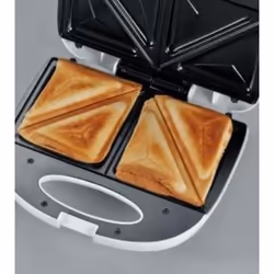Severin SA 2971 gaufrier et appareil à croque-monsieur 600 W Blanc