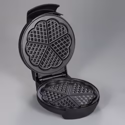 Severin WA 2103 moule à gauffres 4 gauffre(s) 1200 W Noir, Argent