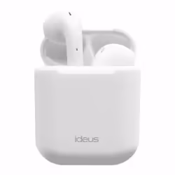 Écouteurs True Wireless Stereo Bluetooth Blanc - Casque sans Fil Idéus SFW21WH