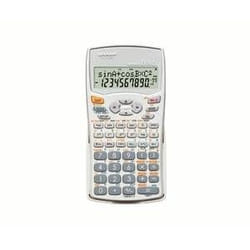 Sharp EL-531WH calculatrice Poche Calculatrice scientifique Noir