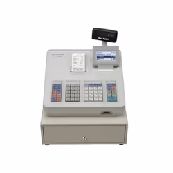 Sharp XEA207W, Transfert thermique, 58 mm, 12 mm/sec, LCD, 5 lignes, LED
