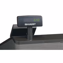 Sharp XEA207W caisse enregistreuse Transfert thermique 2000 PLU LCD - Vue supplémentaire 4