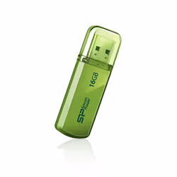 Silicon Power Helios 101, 16 Go, USB Type-A, 2.0, Casquette, 10 g, Vert