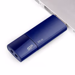 Silicon Power Ultima U05 64 GB lecteur USB flash 64 Go USB Type-A 2.0 Bleu, Marine - Vue supplémentaire 3