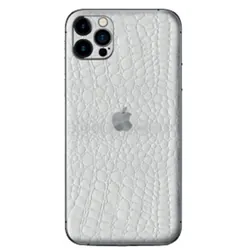 Skins Personnalisés QUIX Pour Smartphones - White Alligator