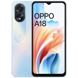Smartphone Oppo A18 4Go 64Go Bleu