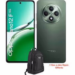 Oppo Reno12F - Ecran : Amoled 6.67" (2412 x 1080px, Full HD+) , 120 Hz - Processeur : MediaTek Dimensity 6300 (6nm) 5G Octa-c ...